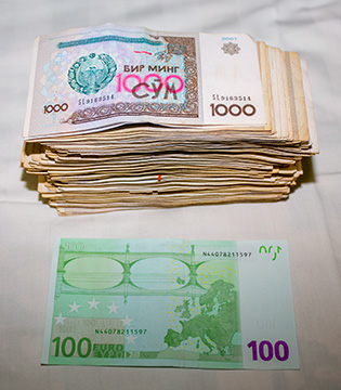Monnaie Ouzbek, le Manat