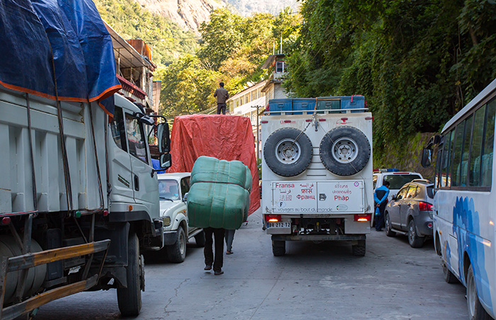 Zhangmu border