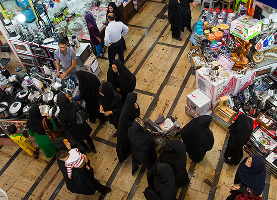 Bazar à Tabriz