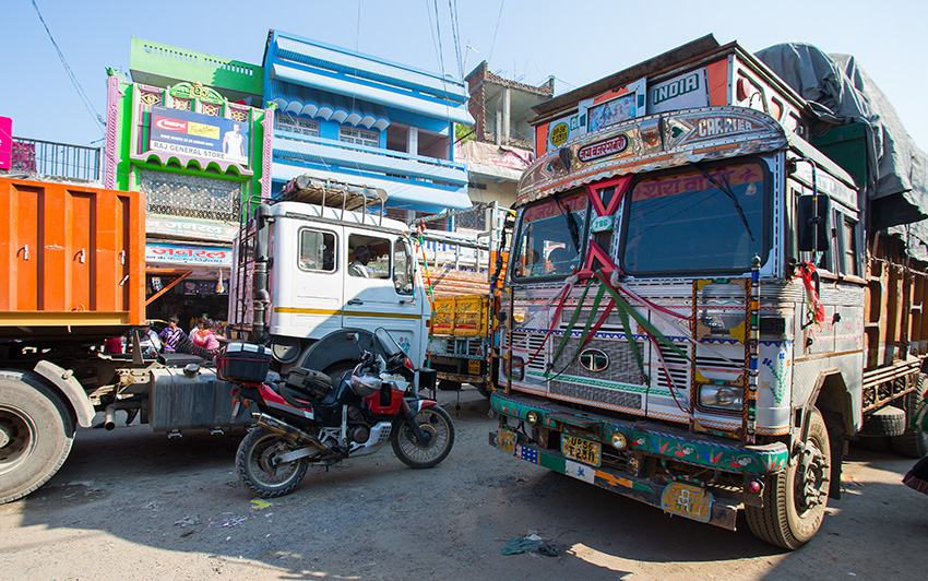 Frontière Nepal-Inde