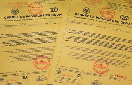 Carnet de passage en douane