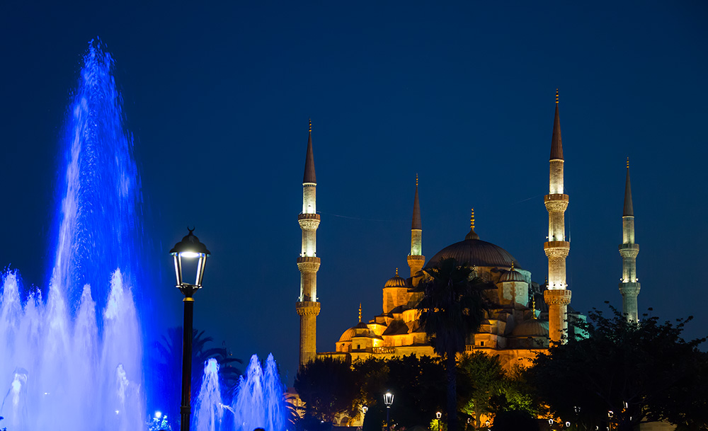 La mosquée bleue ou mosquée Sultanahmet