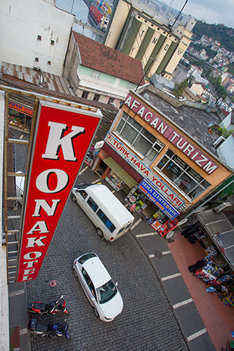 Notre hôtel, le Konak hotel à Trabzon