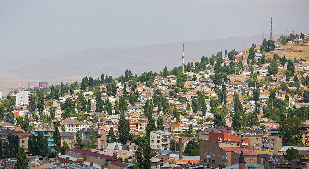 La ville d'Erzerum